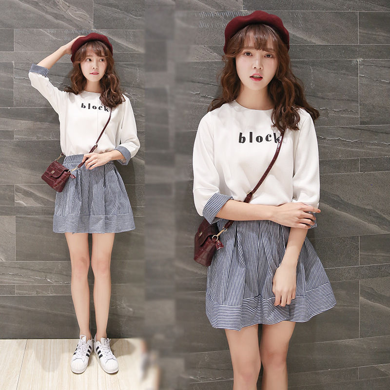 mini dress casual korea